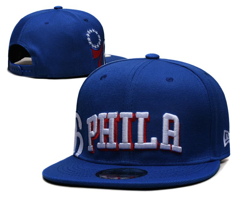 2025 NBA Philadelphia 76ers Hat YS202503073->nba hats->Sports Caps